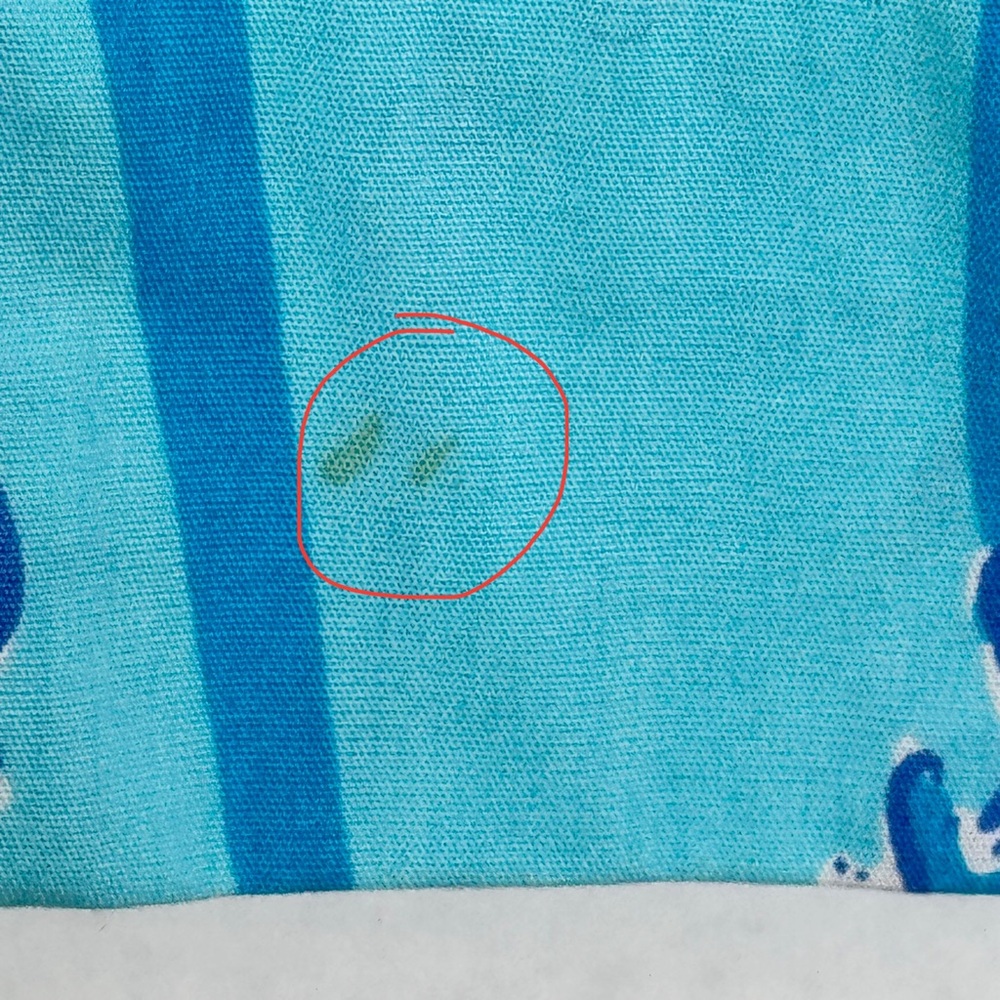 Lilly Pulitzer Skirt Vintage Seahorse White Label Promenade Aqua Blue SZ 0 - Picture 14 of 16